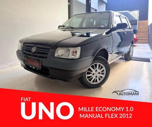 FIAT UNO 1.0 MPI MILLE FIRE ECONOMY 8V FLEX 4P MANUAL FIAT UNO 1.0 MPI MILLE FIRE ECONOMY 8V FLEX 4P MANUAL